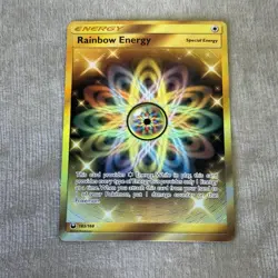Pokemon Rainbow Energy (Secret) 183/168 Sm-Celestial Storm Holo, NM - Image 1