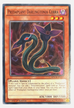 Yugioh Predaplant Darlingtonia Cobra - Common - MACR-EN010 - N/M - 1st.Ed. - Image 1