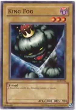 King Fog - LOB-036 - Common - Unlimited Edition - Lightly Played - Image 1