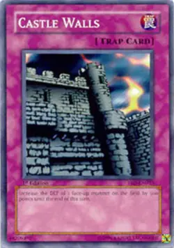 Castle Walls - YSD-EN033 - Common - Unlimited Edition - Heavily Played - Image 1