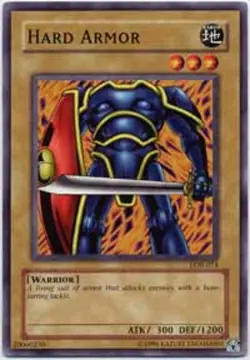 Hard Armor - LOB-074 - Common - Unlimited Edition - Lightly Played - Image 1