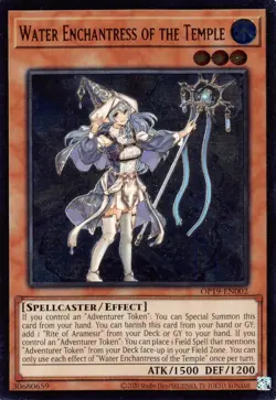 Water Enchantress of the Temple (UTR) - Unlimited - OP19-EN002 - OTS Tourname... - Image 1
