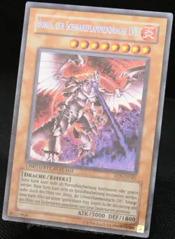 Yu-Gi-Oh! Horus, Der Schwarzflammendrache LV8 EEN-DE Secret Rare [PL] | DE 2005 - Image 3
