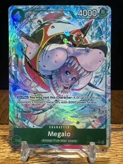 Megalo EB04-018 R ALT ART - The Azure Sea's Seven ENGLISH OP14 One Piece - Image 1