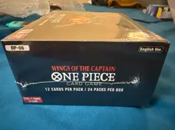 One Piece OP06 Wings of the Captain Booster Box Sealed New - Image 4
