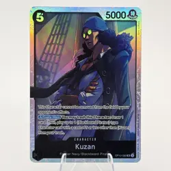One Piece Royal Blood #OP10-082 Super Rare Holo TCG Kuzan - Image 1