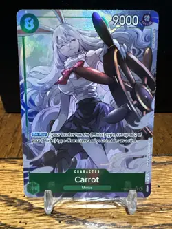 One Piece The Azure Sea’s Seven OP14-EB04 Carrot EB04-013 Alt Art ENG - Image 3