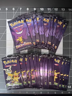 [ PACK LOT ] Trick Or Trade BOOster Packs - Pokemon Card TCG - Image 1