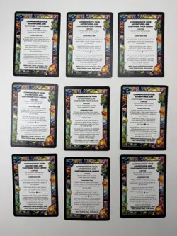 Magic The Gathering Unfinity Sticker Cards Lot Of 9 - Image 2