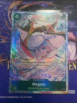 Megalo EB04-018 Alt Art One Piece Card Game English Near Mint - Image 1