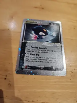 Pokemon TCG Sneasel EX Ruby and Sapphire Holo Ultra Rare Card 103/109 LP. S5 - Image 2