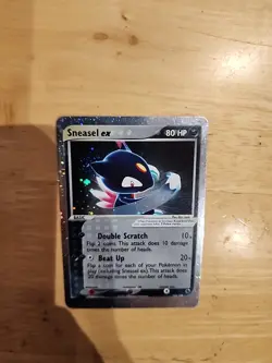 Pokemon TCG Sneasel EX Ruby and Sapphire Holo Ultra Rare Card 103/109 LP. S5 - Image 4