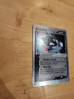 Pokemon TCG Sneasel EX Ruby and Sapphire Holo Ultra Rare Card 103/109 LP. S5 - Image 5