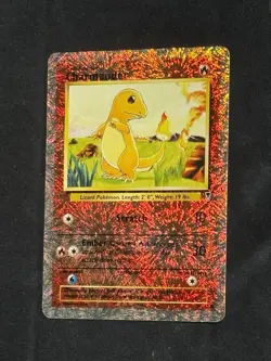 NM Charmander Reverse Holo 70/110 Legendary Collection Pokemon Card - Image 3