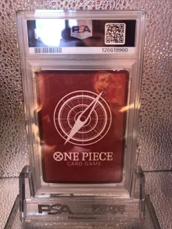 One Piece Shanks OP09-001 PSA Magazine Exclusive Promo Card PSA 10 - Image 4