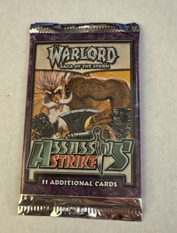 Warlord Saga of the Storm Assassin's Strike Booster Pack Cards - Image 1