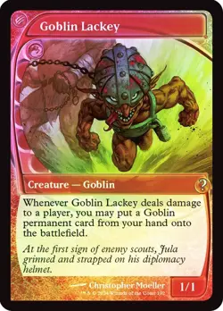 Goblin Lackey Foil Mystery Booster 2 NM MTG - Image 1