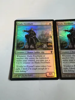 Magic The Gathering Hada Freeblade FOIL Worldwake x2 - Image 2
