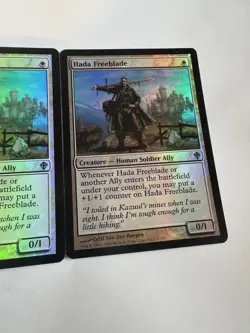 Magic The Gathering Hada Freeblade FOIL Worldwake x2 - Image 3