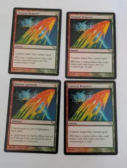 Shadowmoor MTG Playset Guttural Response Magic - Image 1