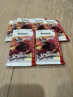 Magic The Gathering Spider-Man Collector Boosters X6 (6 Pack Bundle) - Image 1
