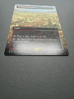 Sunbaked Canyon Borderless Universes Beyond Assassin's Creed Rare R 0111 NM ACR - Image 2