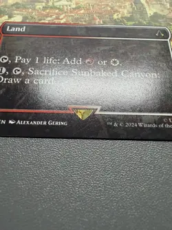 Sunbaked Canyon Borderless Universes Beyond Assassin's Creed Rare R 0111 NM ACR - Image 3