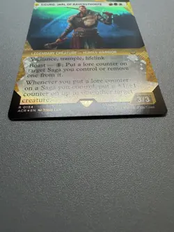 MTG Assassin's Creed Sigurd, Jarl of Ravensthorpe FOIL Showcase Rare 0154 NM - Image 2