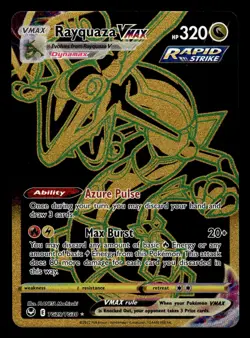 Rayquaza VMAX TG29/TG30 Trainer Gallery Silver Tempest Pokemon Card - Image 1