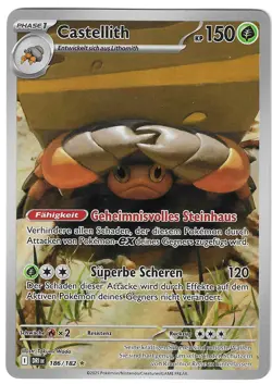 Pokemon Castellith Illustration Rare Ewige Rivalen 186/182 NM Deutsch - Image 1