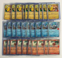 Lot of (60) 2025 Pokemon Japanese McDonald's Sets Promo w/ Pikachu #020/M-P - Image 1