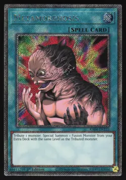 Metamorphosis - RA04-EN123 - Platinum Secret Rare - 1st Edition Yugioh - Image 1