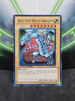 Yugioh Blue-Eyes White Dragon LC01-EN004 Limited Edition Ultra Rare NM - Image 1