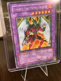 Yugioh! Elemental Hero Phoenix Enforcer - DP05-EN012 Ultra Rare 1st Edition LP - Image 4
