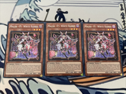 Yugioh Maliss P White Rabbit x3 Prismatic Secret Rare MP25-EN122 Near Mint - Image 1