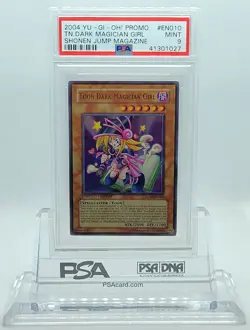 YUGIOH JUMP-EN010 TOON DARK MAGICIAN GIRL ULTRA RARE HOLO PSA 9 MINT #41301027 - Image 1