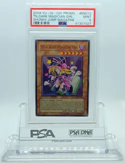 YUGIOH JUMP-EN010 TOON DARK MAGICIAN GIRL ULTRA RARE HOLO PSA 9 MINT #41301027 - Image 2