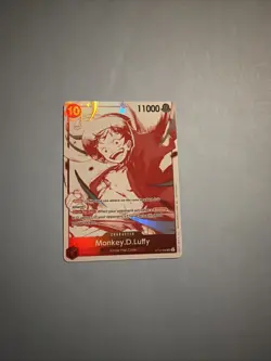 Monkey D Luffy SR ST10-006 3rd Anniversary Treasure Campaign One Piece ENGLISH - Image 1