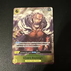 Silvers Rayleigh OP14-108 The Azure Sea's Seven ENGLISH OP14 One Piece FULL ART - Image 1