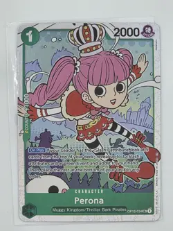 Perona 2025 One Piece Legacy of the Master Holo Foil Super Rare OP12-034 - Image 1