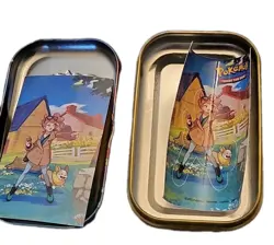 Pokemon Crown Zenith Mini Tin Sonia 2 Packs 1 Sticker Sheet 1 Art Card - Image 3