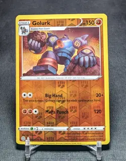 Golurk Rare Reverse Holo Fighting 2022 Brilliant Stars Pokemon TCG Card 083/172 - Image 1