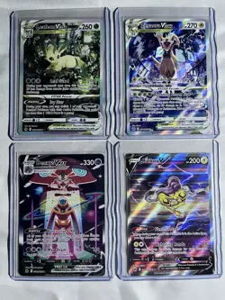 Pokemon TCG VSTAR VMAX Holo Lot of 4 Crown Zenith - English Card Lot Read Desc. - Image 1