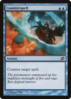 Counterspell Duel Decks: Jace vs. Chandra Magic The Gathering MTG Card - Image 1