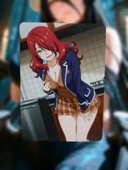 Rindo Kobayashi Food Wars!: Shokugeki no Soma Anime Waifu Sexy Lewd Hentai Card - Image 1