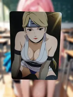 Yugito Nii Naruto Anime Waifu Sexy Goddess Doujin Hentai Lewd Card - Image 1