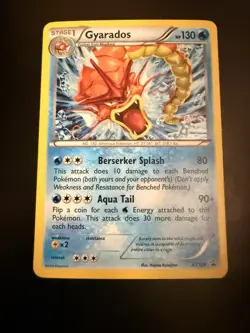 Gyarados XY109 Black Star Promo Holo Rare Shiny Pokemon Card - LP - Image 2