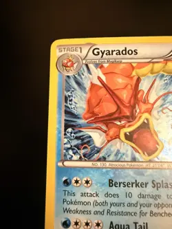 Gyarados XY109 Black Star Promo Holo Rare Shiny Pokemon Card - LP - Image 4
