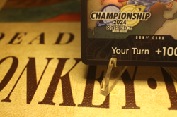 One Piece TCG Monkey D. Luffy World Final Championship Don!! 2024 Promo Card - Image 4