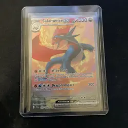 Pokemon TCG Salamence EX Journey Together Special Illustration Rare Card 187/159 - Image 1